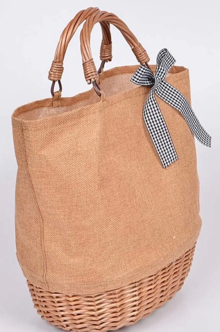 Wicker Tote Bags