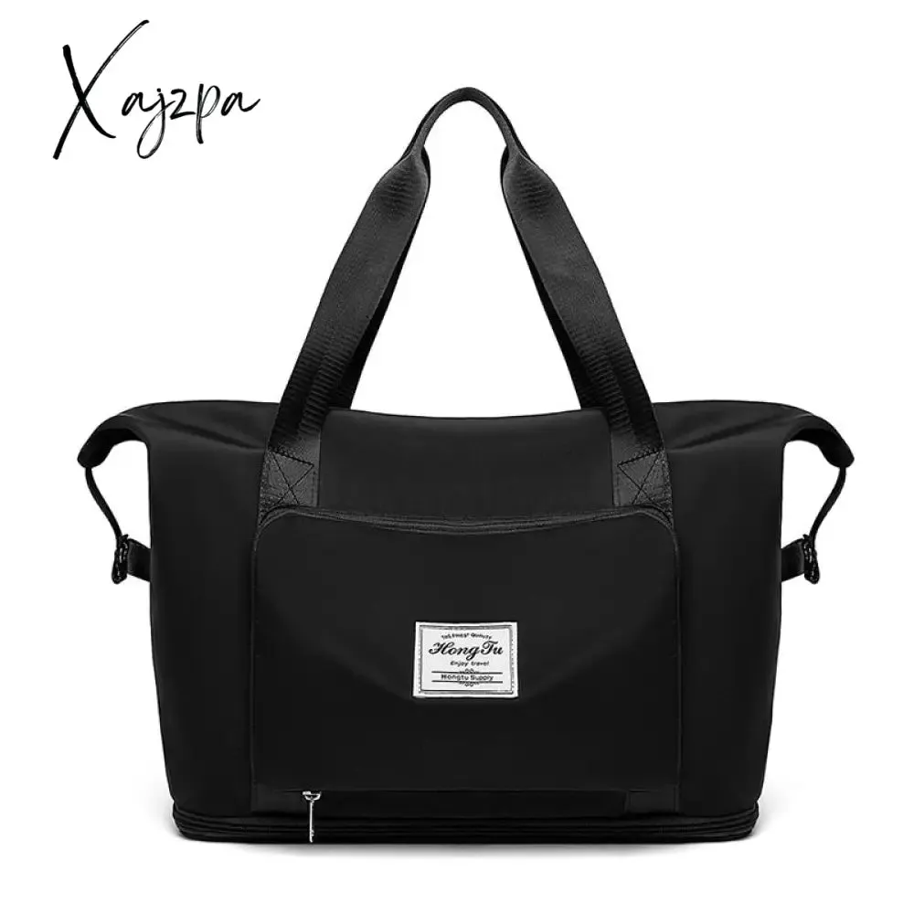 Xajzpa - Multifunctional Women Travel Bags New Large Capacity Folding Travel Bags Waterproof Tote Handbag Travel Duffle Bags